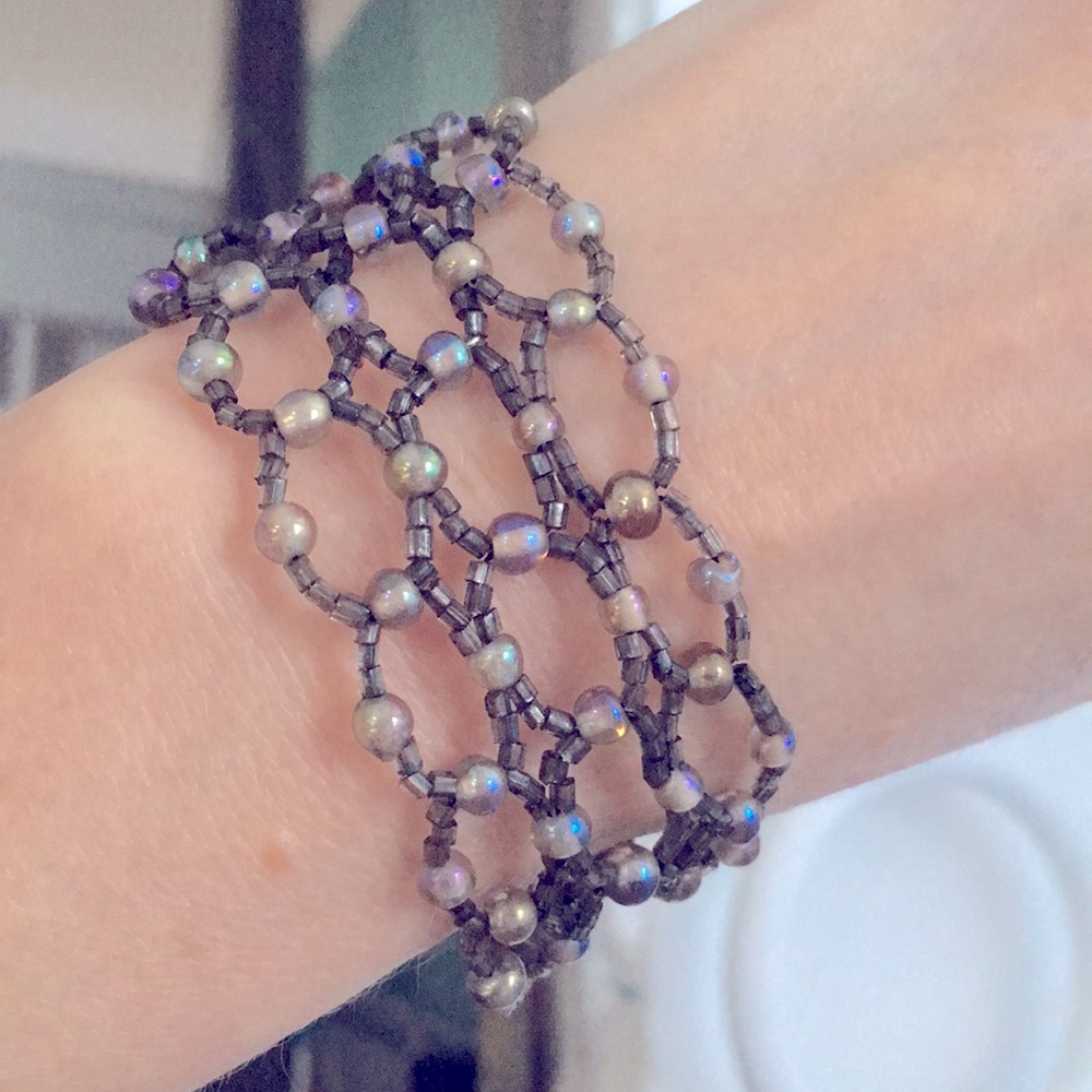 Vintage Beaded Cuff 1960’s❤️